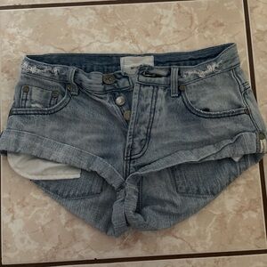 One Teaspoon denim shorts